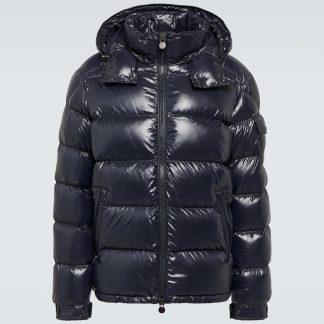 Hoogwaardige ontwerper Moncler Donsjack Maya in blauw