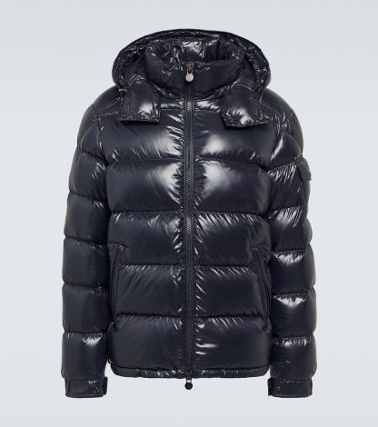 Hoogwaardige ontwerper Moncler Donsjack Maya in blauw