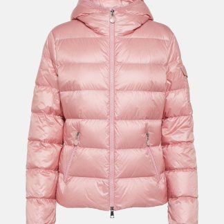 designer kopen Moncler Gles gewatteerd donsjack in roze