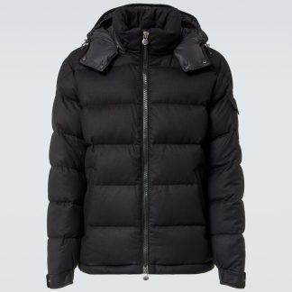 designer kopen Moncler Montgenèvre donsjack in zwart