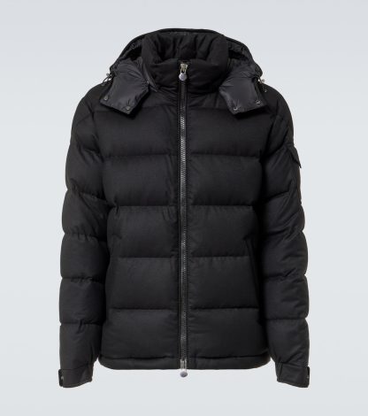 designer kopen Moncler Montgenèvre donsjack in zwart