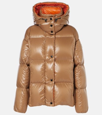 designer kopen Moncler Parana donsjack in beige