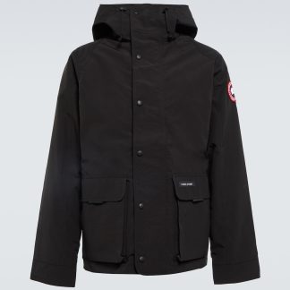 goedkope luxe Canada Goose Lockeport jack in zwart