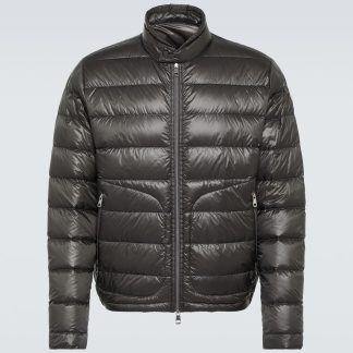 goedkope luxe Moncler Acorus donsjack in grijs