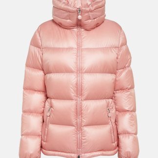 goedkope luxe Moncler Douro donsjack in roze