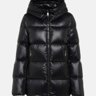 goedkope luxe Moncler Seritte donsjack in zwart