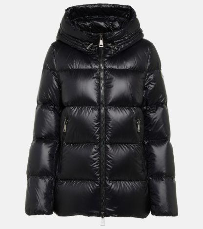 goedkope luxe Moncler Seritte donsjack in zwart