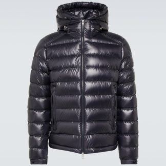 goedkope ontwerper Moncler Donsjack in blauw