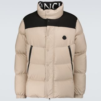 goedkope ontwerper Moncler Timsit donsjack in beige