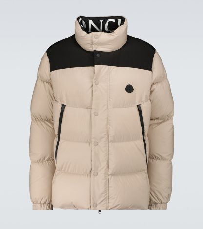 goedkope ontwerper Moncler Timsit donsjack in beige