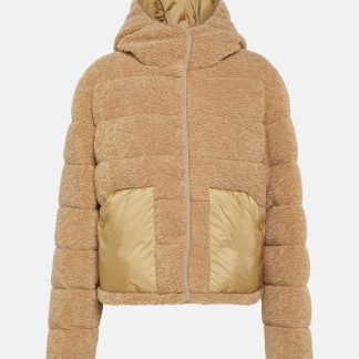 groothandel ontwerper Moncler Audrieu blouson in beige