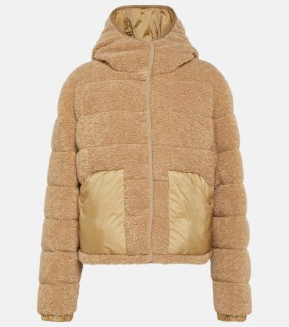 groothandel ontwerper Moncler Audrieu blouson in beige