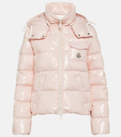 hete verkoop ontwerper Moncler Andro donsjack in roze