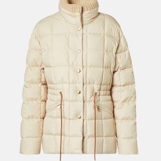 hete verkoop ontwerper Moncler Antigone donsjack in grijs