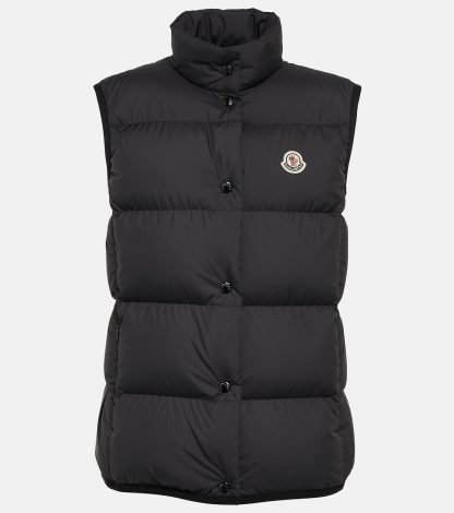 hete verkoop ontwerper Moncler Badia donsvest in zwart