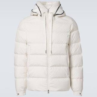 hete verkoop ontwerper Moncler Cardere gewatteerd donsjack in wit