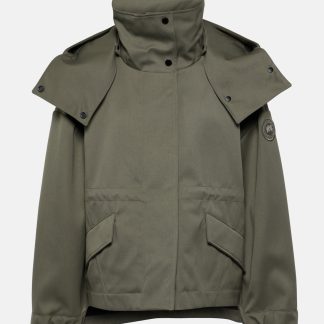 hete verkoopluxe Canada Goose Olivine jack in zwart