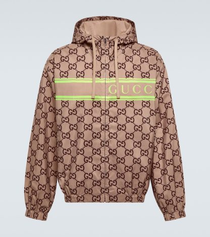 hete verkoopluxe Gucci GG bedrukte hoodie in veelkleurig