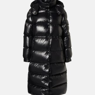 hete verkoopluxe Moncler Cavettaz donsjas in zwart