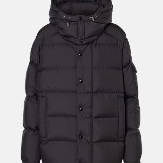 hete verkoopluxe Moncler Donsjack Maya 70 in zwart