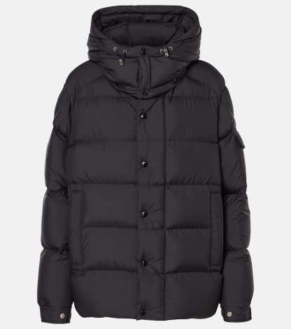 hete verkoopluxe Moncler Donsjack Maya 70 in zwart