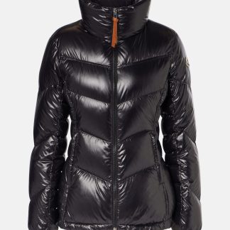 hete verkoopluxe Moncler Gast donsjack in zwart