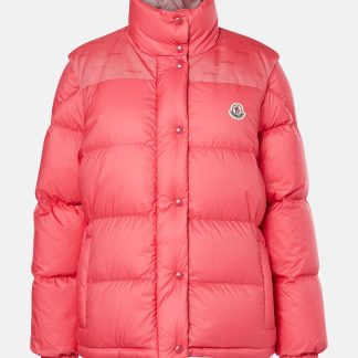 hete verkoopluxe Moncler Verone donsjack in roze