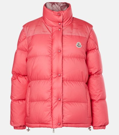 hete verkoopluxe Moncler Verone donsjack in roze