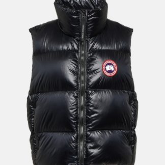 hoogwaardige luxe Canada Goose Cypress donsvest in zwart