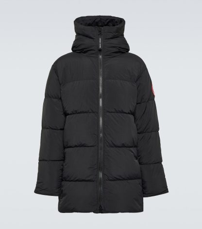 hoogwaardige luxe Canada Goose Lawrence pufferjack in zwart