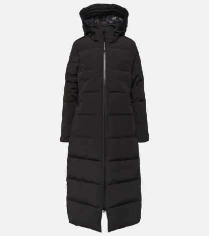 hoogwaardige luxe Canada Goose Mystique donsparka in zwart