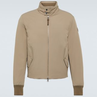 hoogwaardige luxe Moncler Albergian donsjack in beige