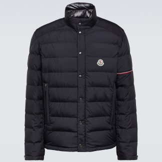 hoogwaardige luxe Moncler Colomb gewatteerd donsjack in blauw