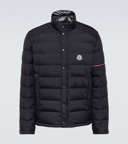 hoogwaardige luxe Moncler Colomb gewatteerd donsjack in blauw