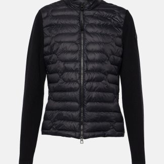 hoogwaardige luxe Moncler Donsjack in zwart