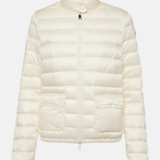 hoogwaardige luxe Moncler Lans gewatteerd donsjack in wit