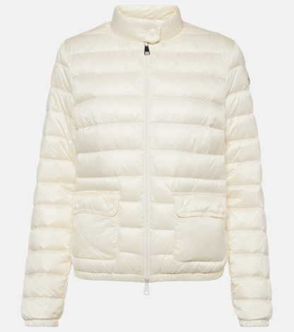 hoogwaardige luxe Moncler Lans gewatteerd donsjack in wit