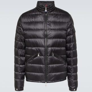 luxe groothandel Moncler Agay gewatteerd donsjack in zwart