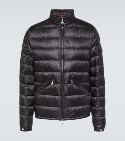 luxe groothandel Moncler Agay gewatteerd donsjack in zwart