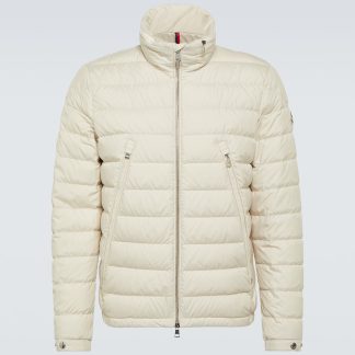 luxe groothandel Moncler Alfit donsjack in beige