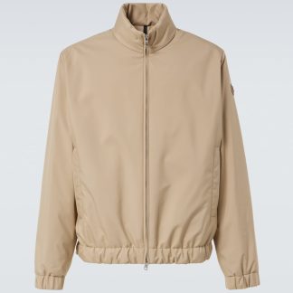 luxe groothandel Moncler Luserna donsblouson in beige