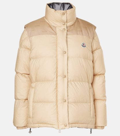 luxe groothandel Moncler Verone donsjack in beige