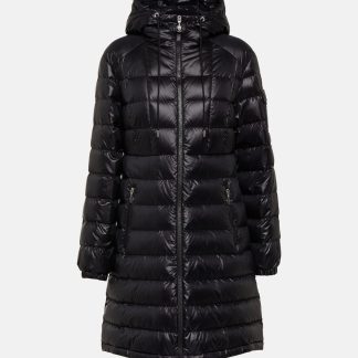 luxe kopen Moncler Amintore donsjack in zwart