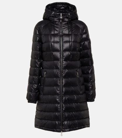 luxe kopen Moncler Amintore donsjack in zwart