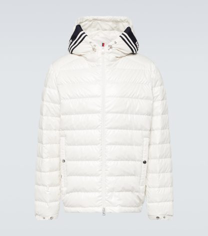 luxe kopen Moncler Donsjack Cornour in wit