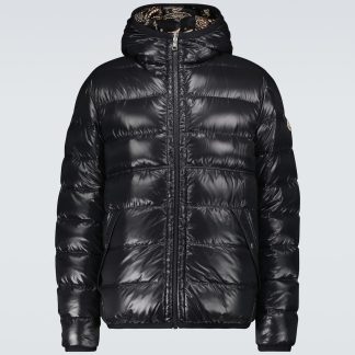 luxe kopen Moncler Freville jas in zwart