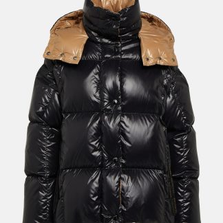 luxe kopen Moncler Parana donsjack in zwart