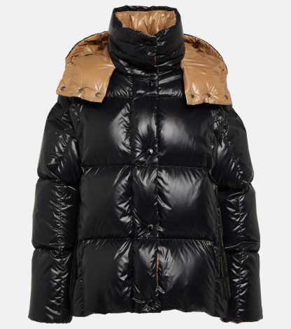 luxe kopen Moncler Parana donsjack in zwart