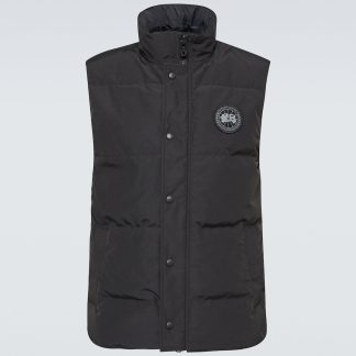 luxe replica Canada Goose Black Label Garson donsjack in zwart