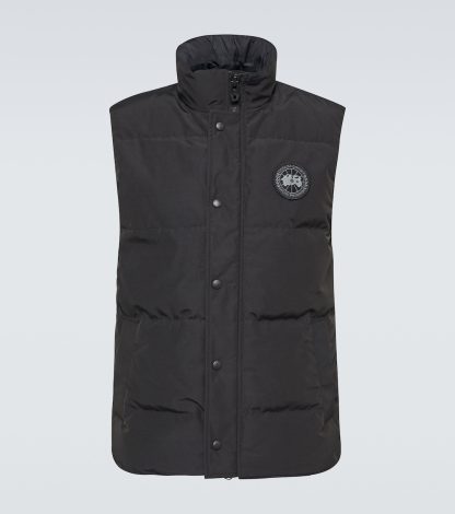 luxe replica Canada Goose Black Label Garson donsjack in zwart